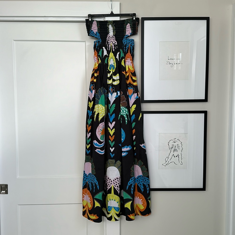 Sheridan French Beth Maxi Dress in Tribal Ikat